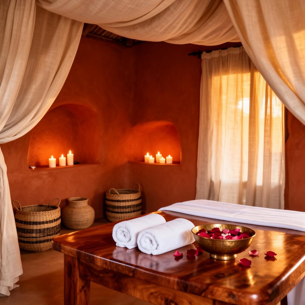 Warm interior at The Honeypot Spa